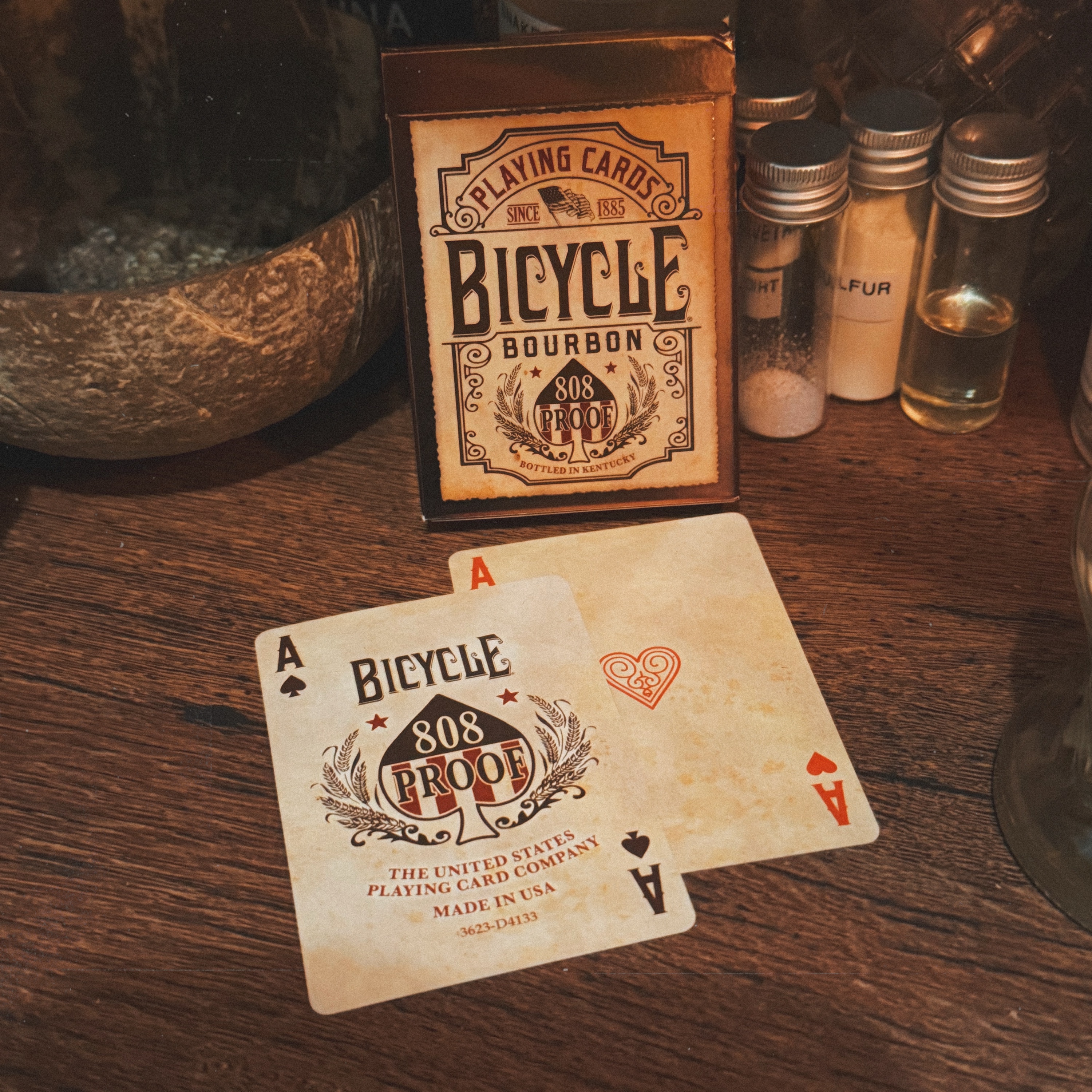 Bicycle Bourbon Vintage Playing Cards