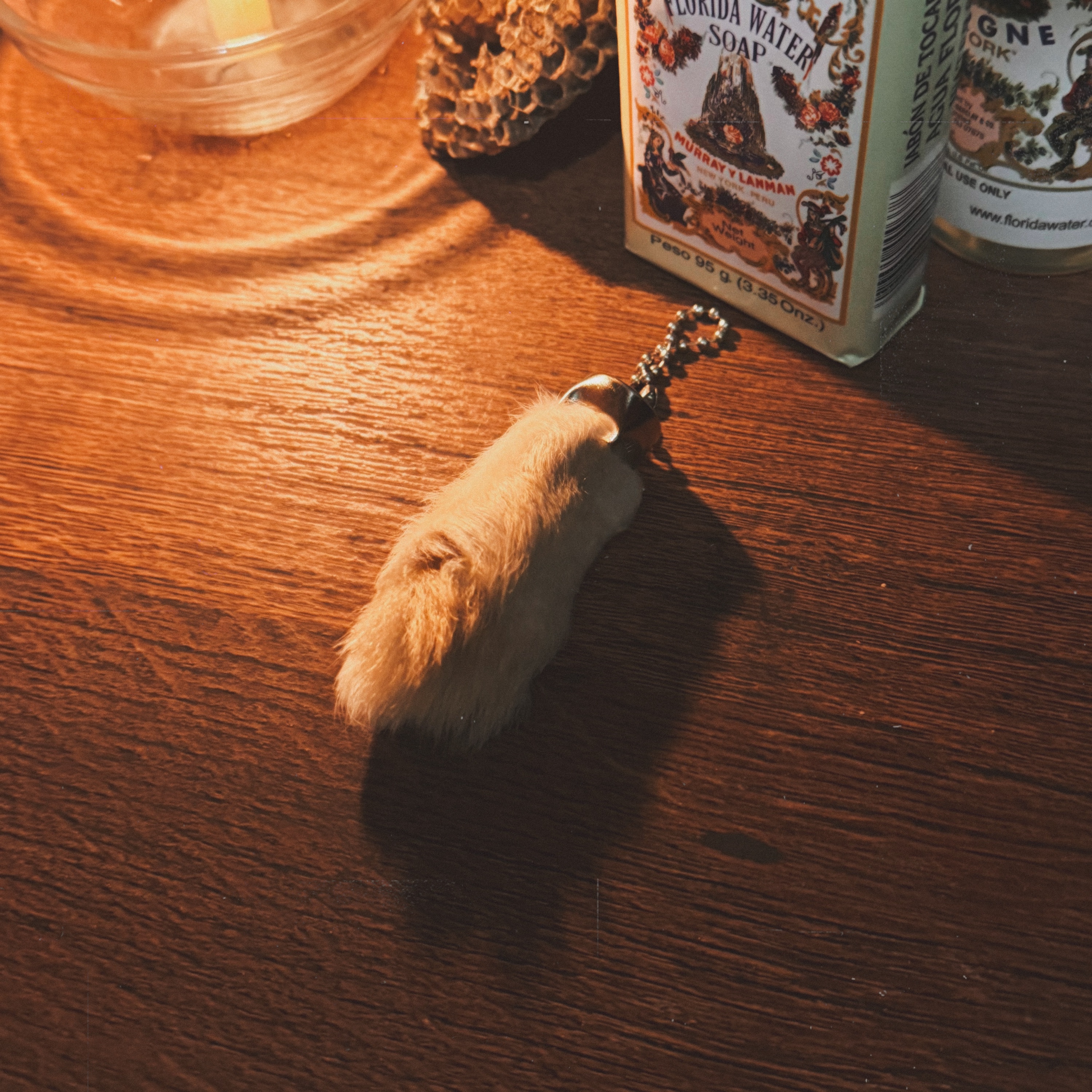 Rabbits Foot Keychain